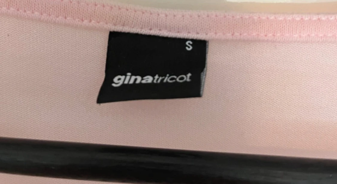 Ljusrosa långärmad tröja  - 1