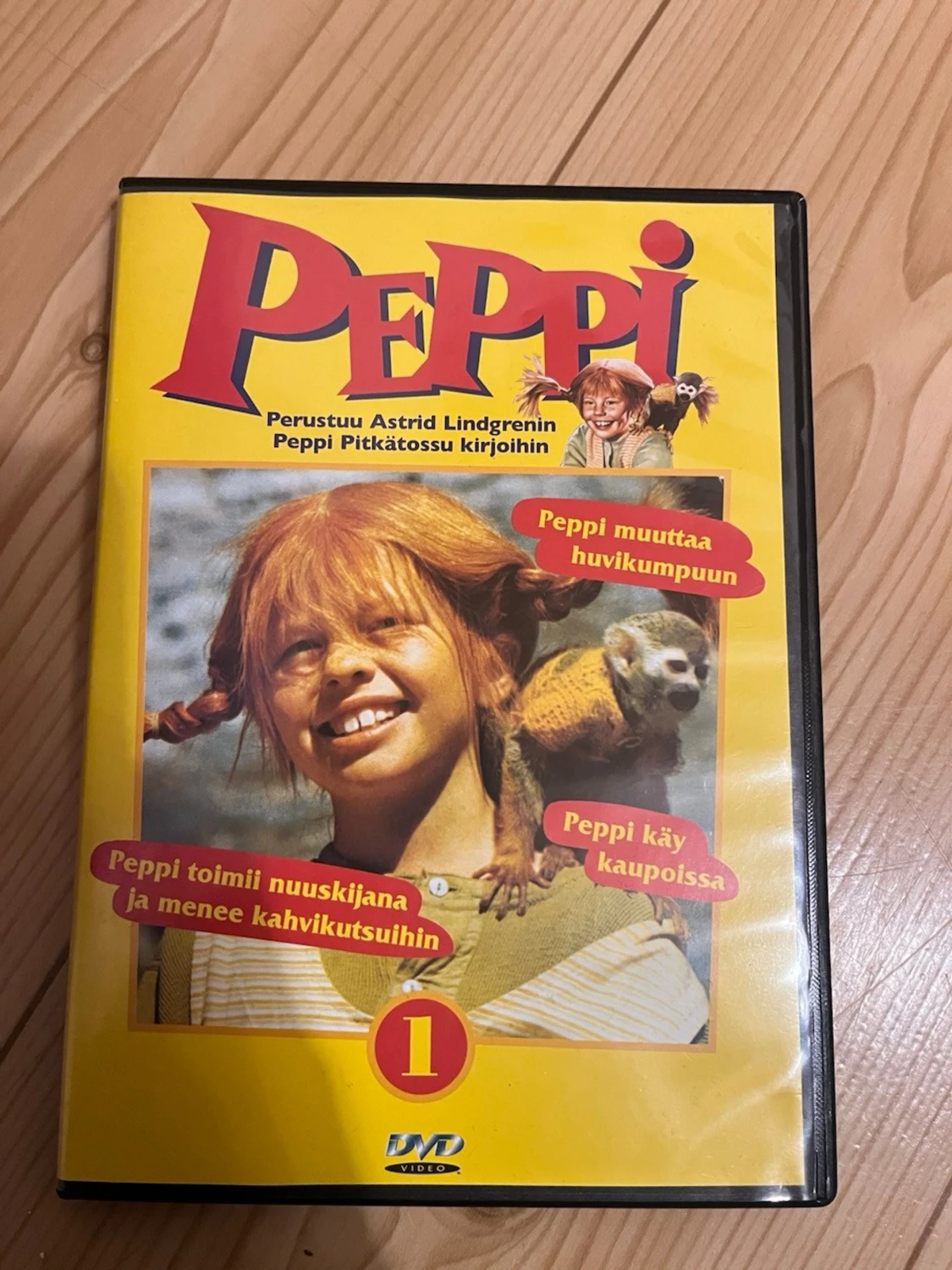 Peppi pitkätossu 1 dvd