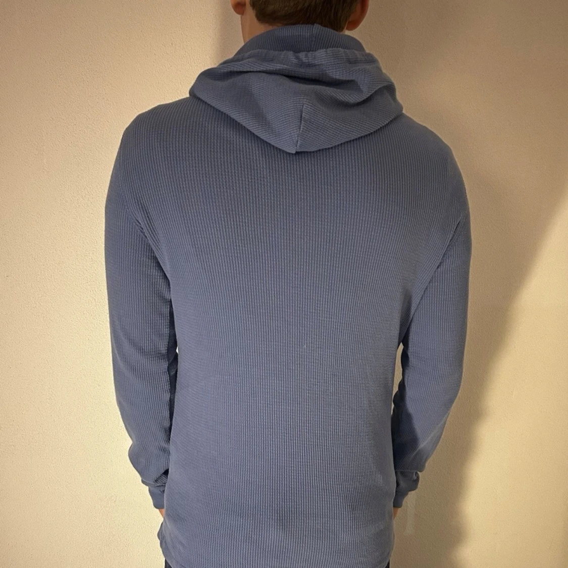 RALPH LAUREN HOODIE LJUSBLÅ EXTREMT FINT SKICK - 2