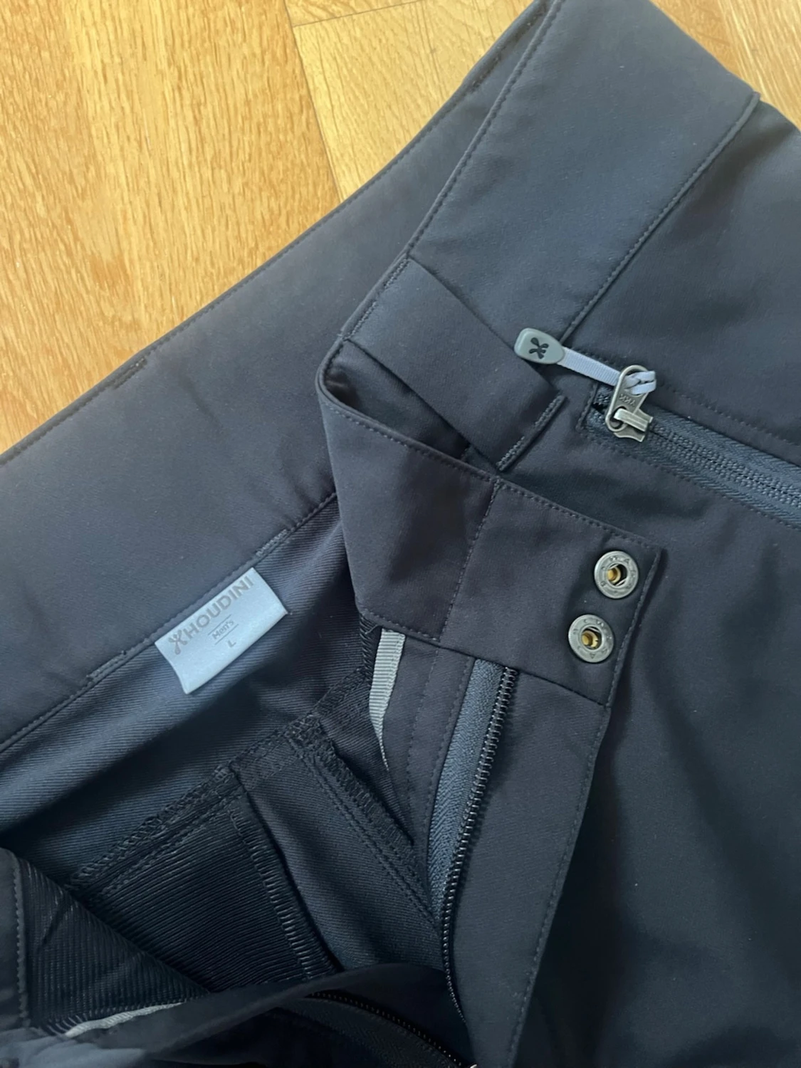 Svarta täckbyxor från Houdini strl L