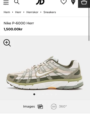 Nike P-6000 sneakers herr - Nike P-6000 sneakers i beige och olivgrön mesh med detaljer i mocka och syntet. Skon har en chunky sula, snörning och ikonisk Swoosh på sidan. Perfekt för dig som gillar retrovibbar och streetstyle.