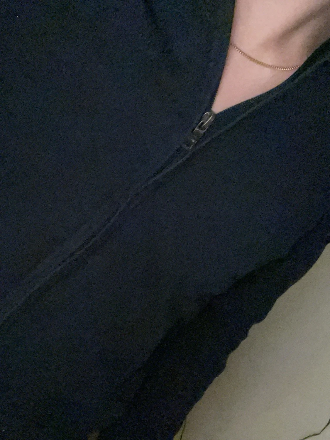 Full zip med lite mindre krage - 2