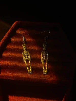 Skelett örhängen - Skelett örhängen som kommer ge en häftig touch till din outfit!