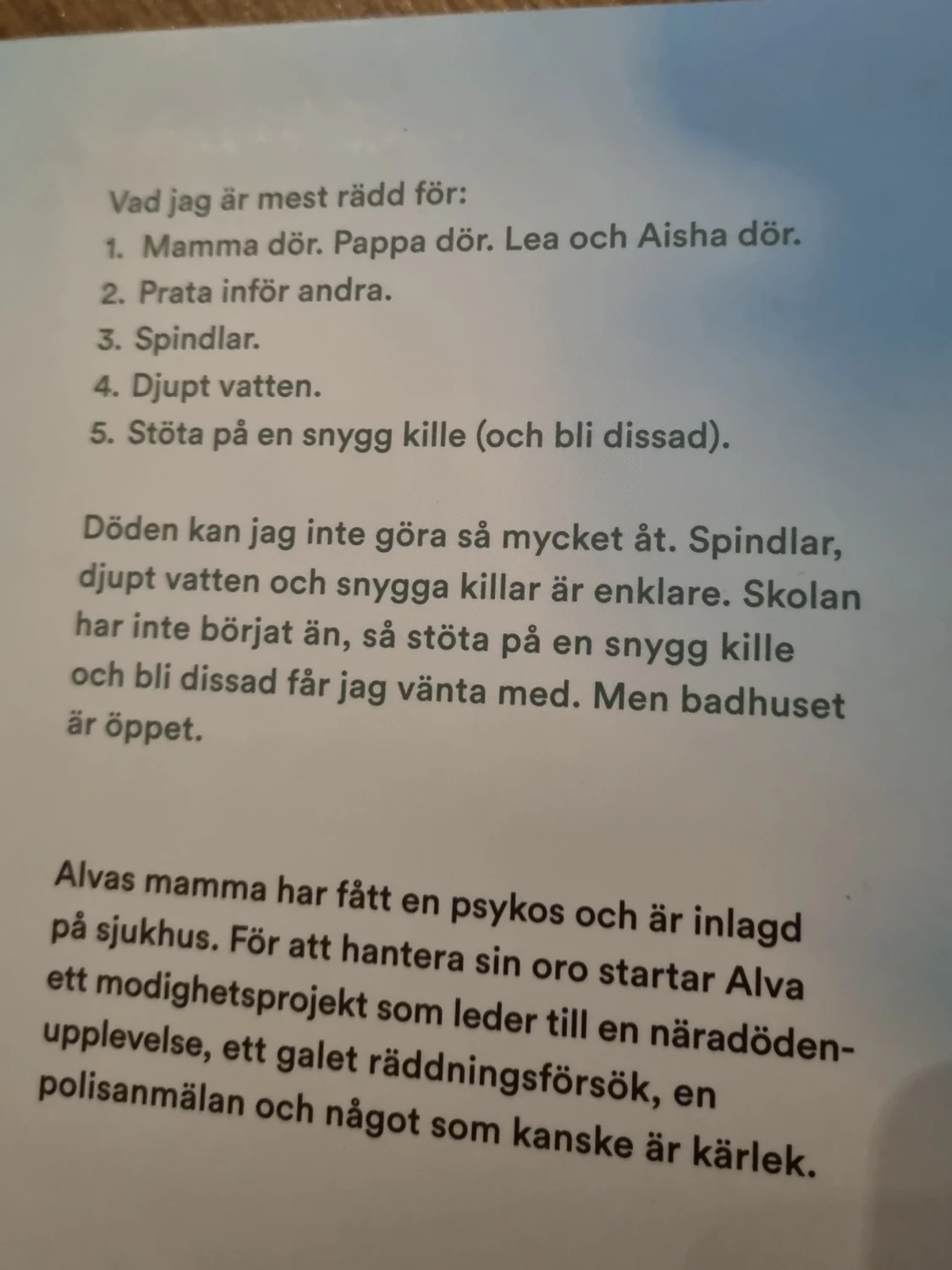 Sjuk i hela huvudet - 1