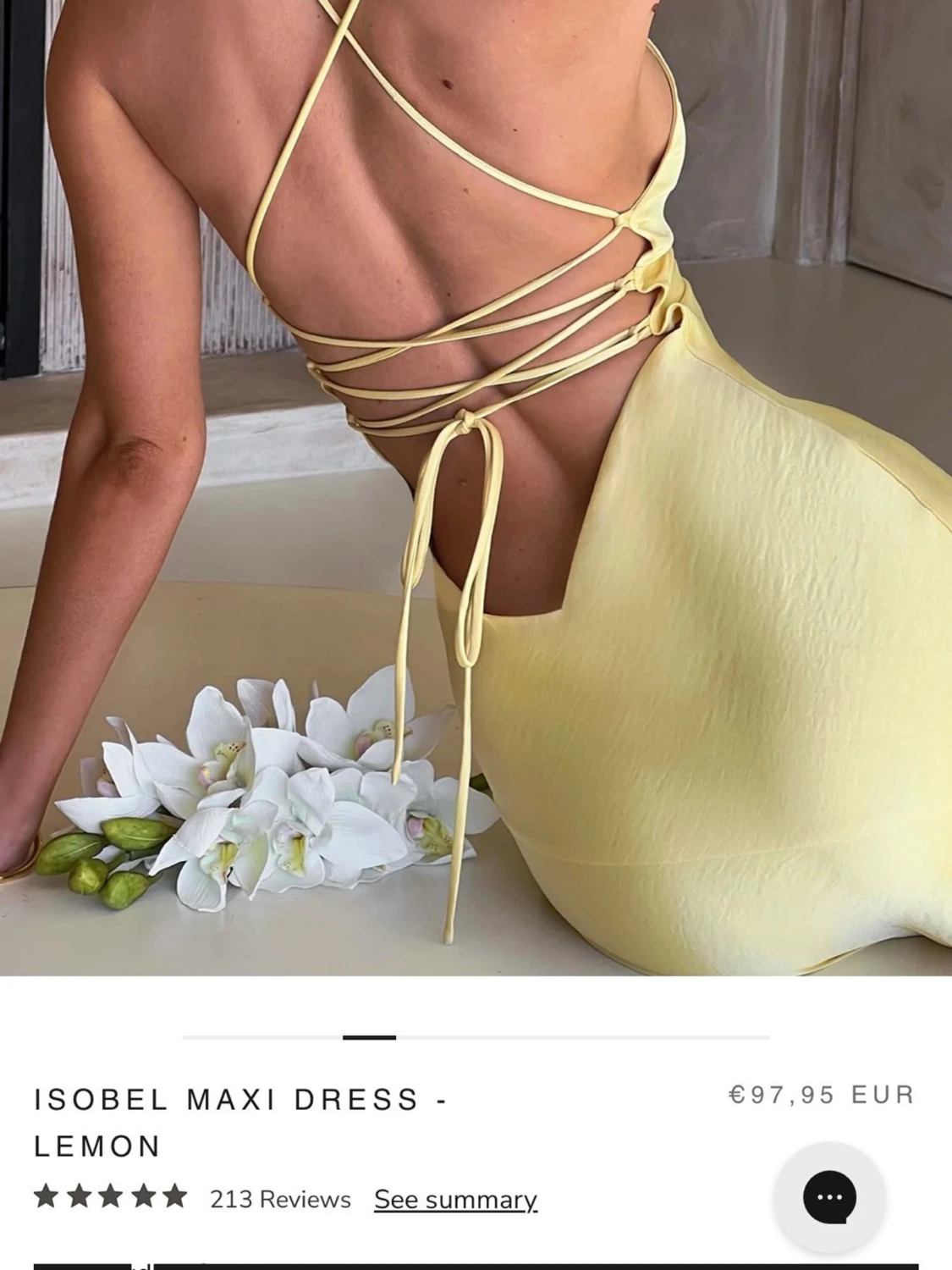 Gul balklänning  - 3