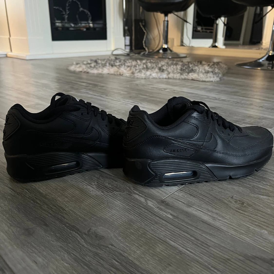 Nike Air Max 90 helsvarta sneakers - 1