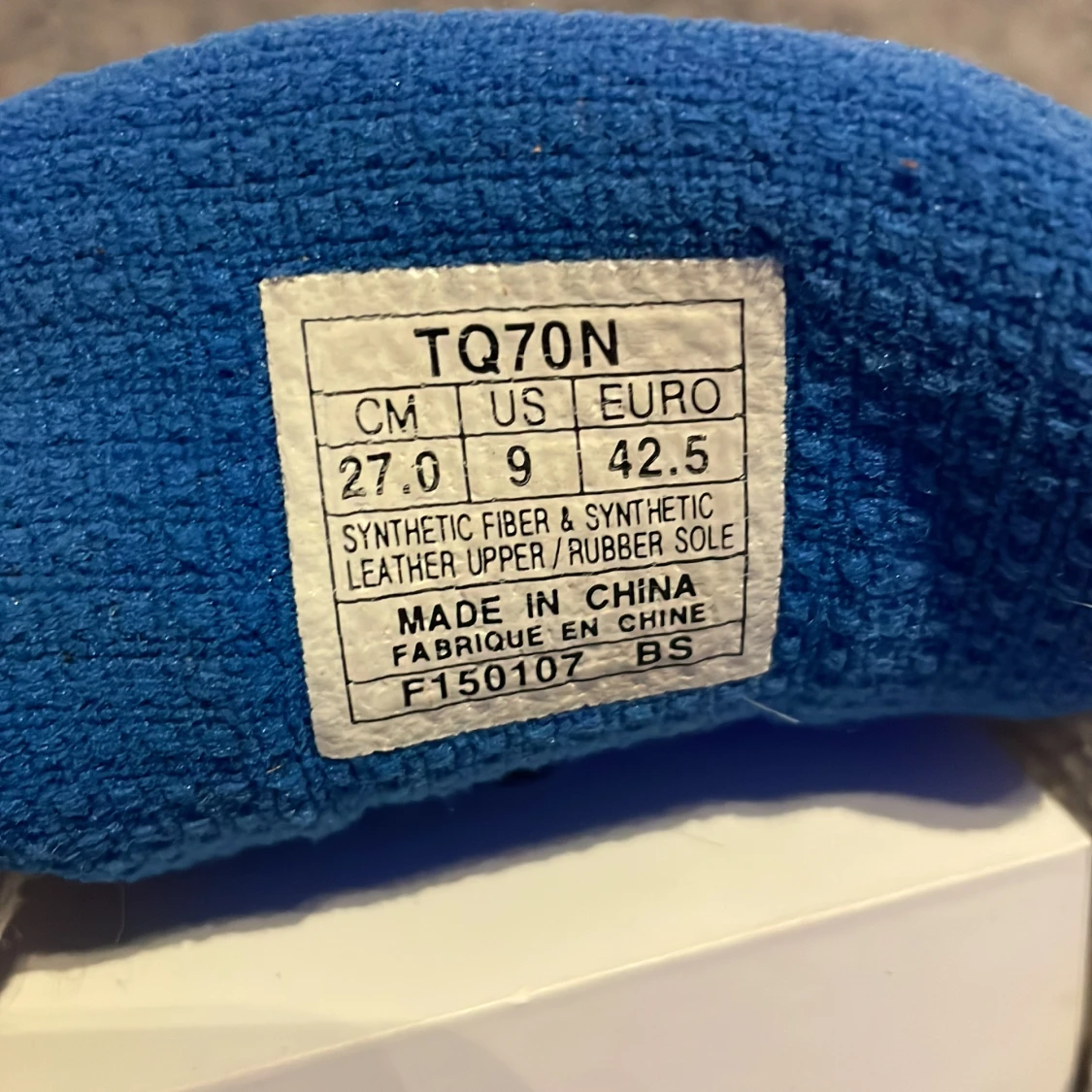 Asics GEL sneakers vit/blå 42.5 - 2