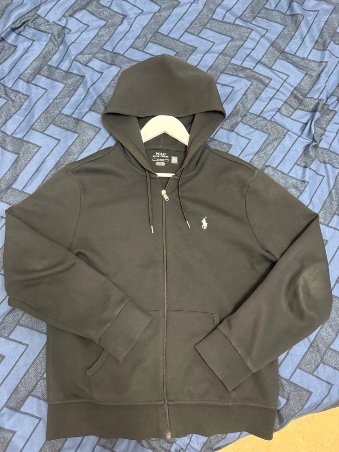 Svart hoodie från Polo Ralph Lauren