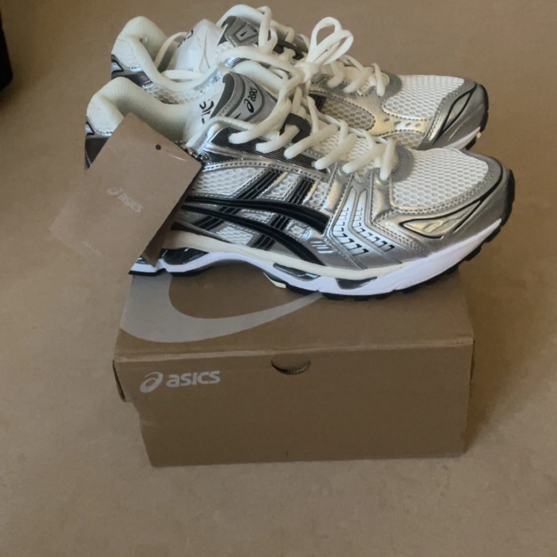 Asics Gel-Kayano 14 silver sneakers - 2