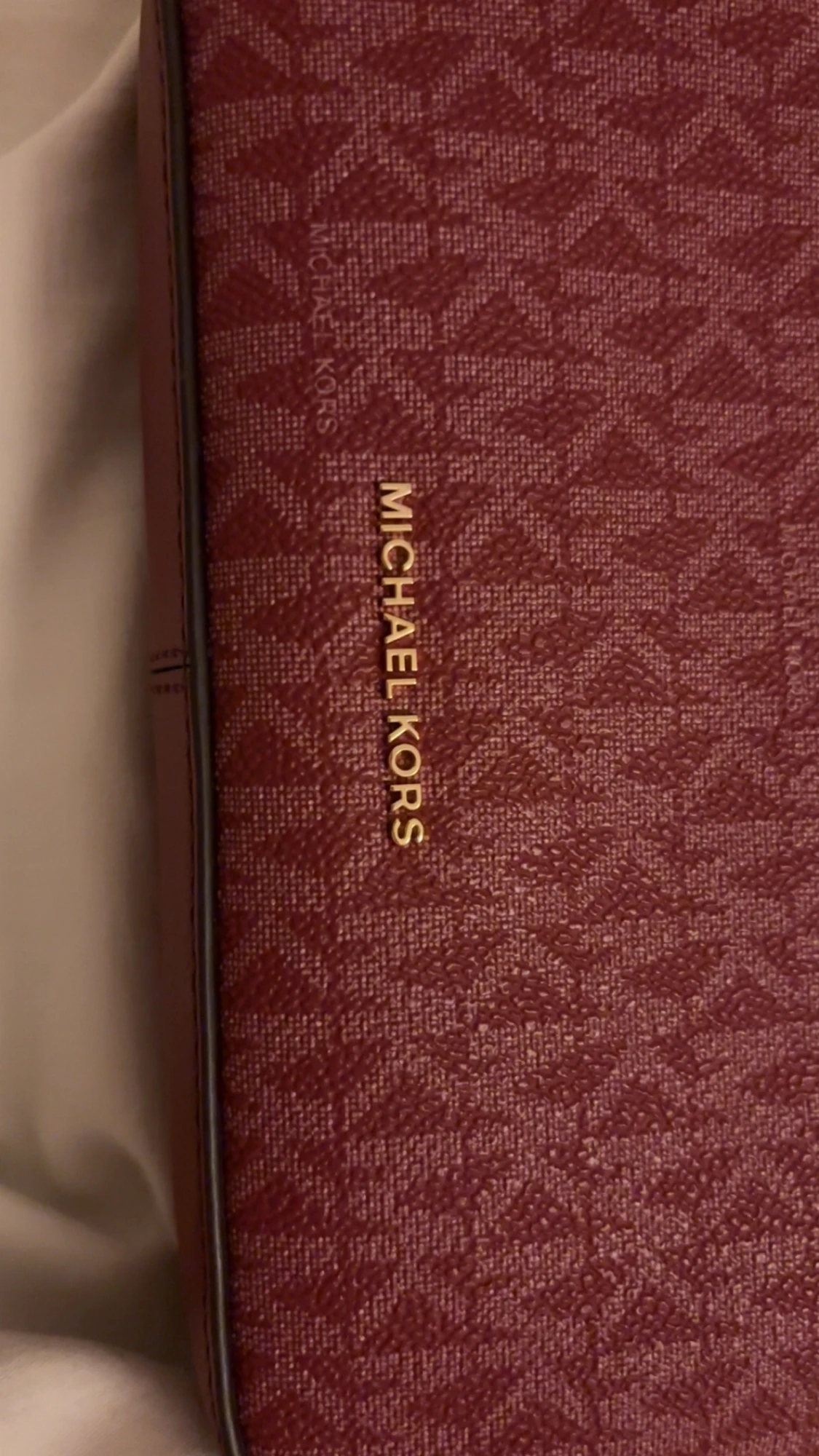 Vin Röd axelväska från Michael Kors - 2