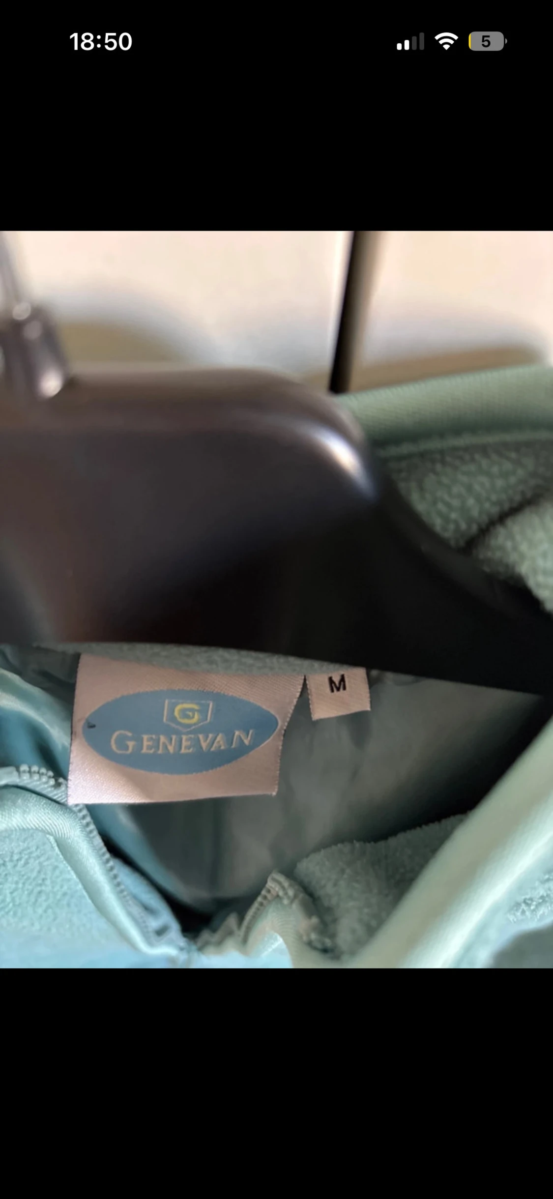 Turkos fleecejacka från Genevan - 2