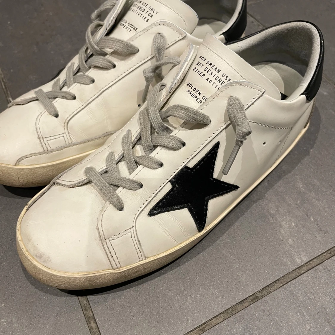 Golden Goose Superstar sneakers vit/svart - 1