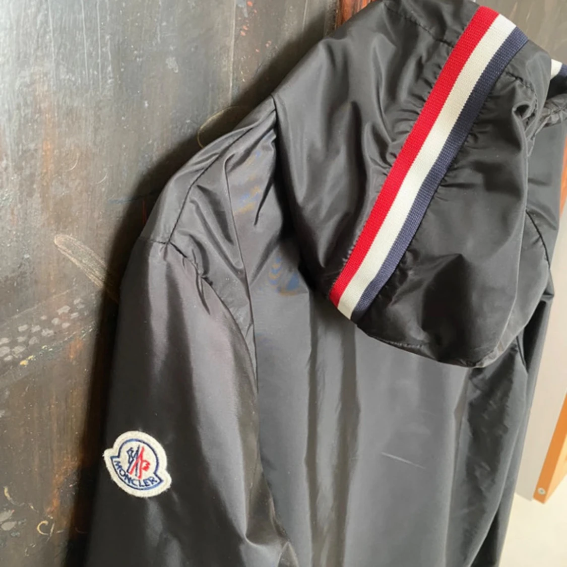 Svart vindjacka från Moncler - 2