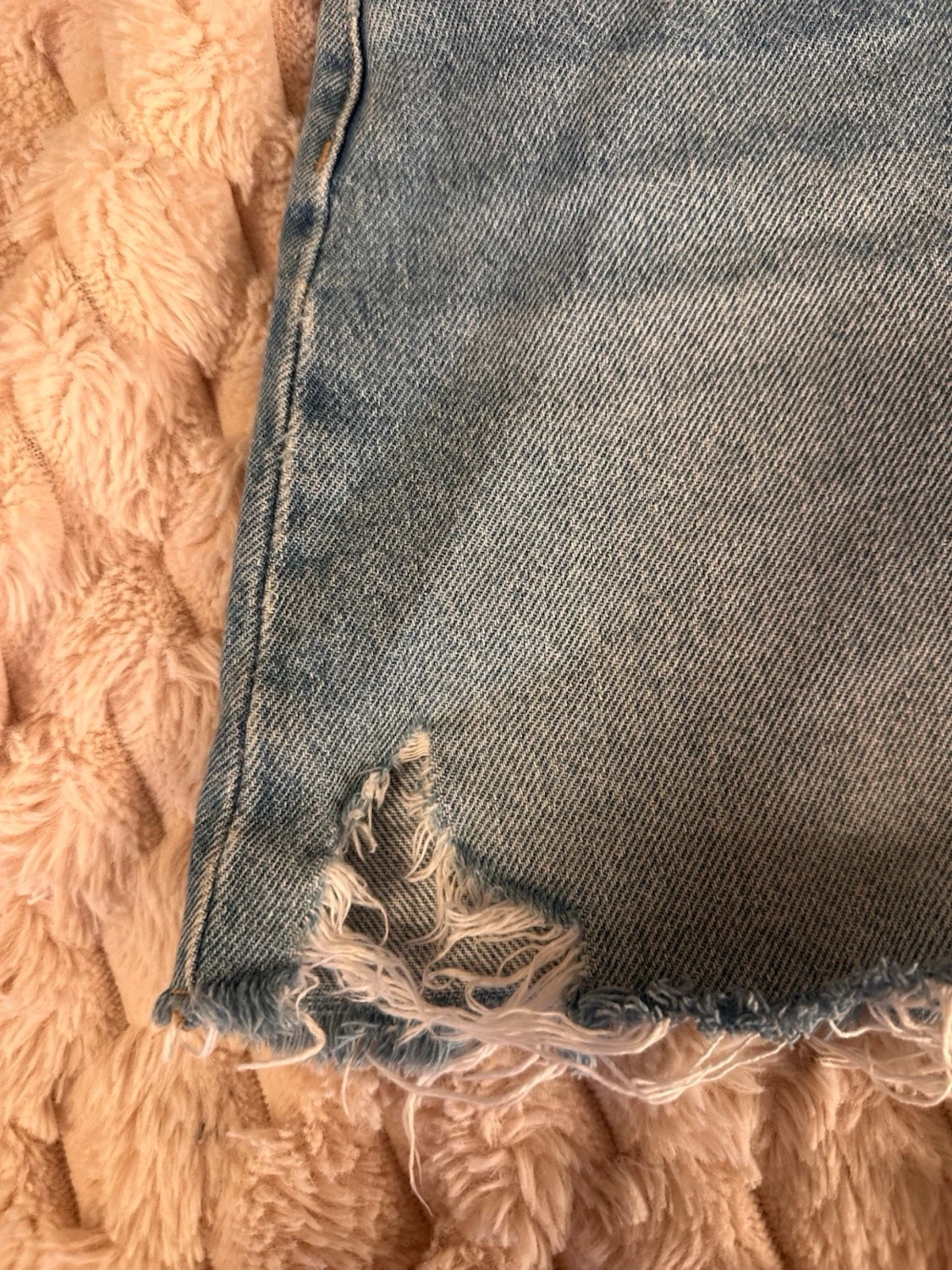 Blå jeanskjol från MANGO - 2