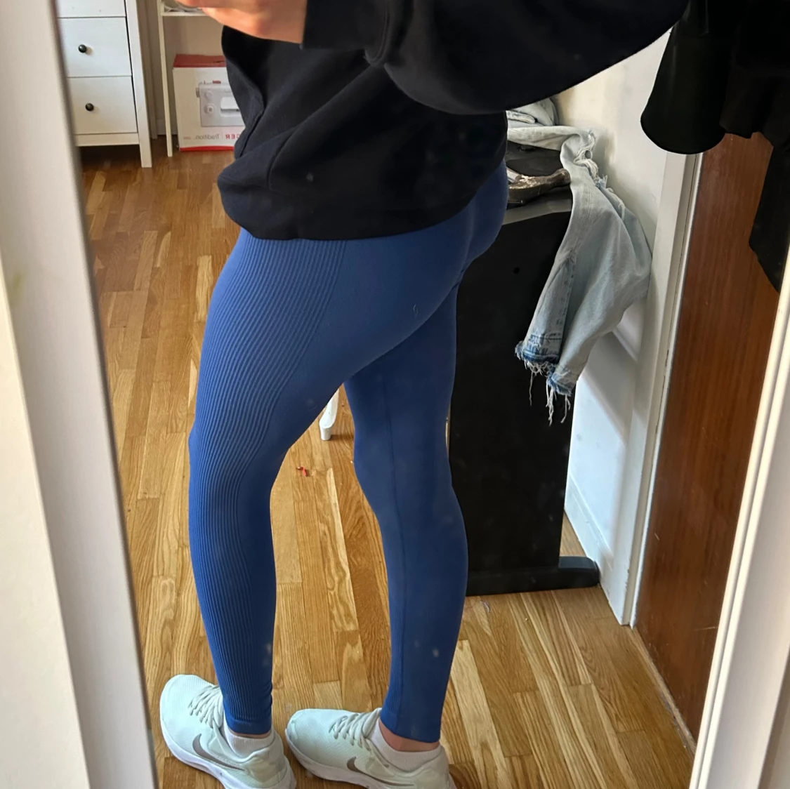 Blå seamless leggings från Relode - 2