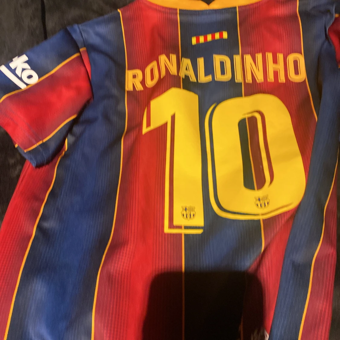 FC Barcelona Ronaldinho 10 matchtröja - 1