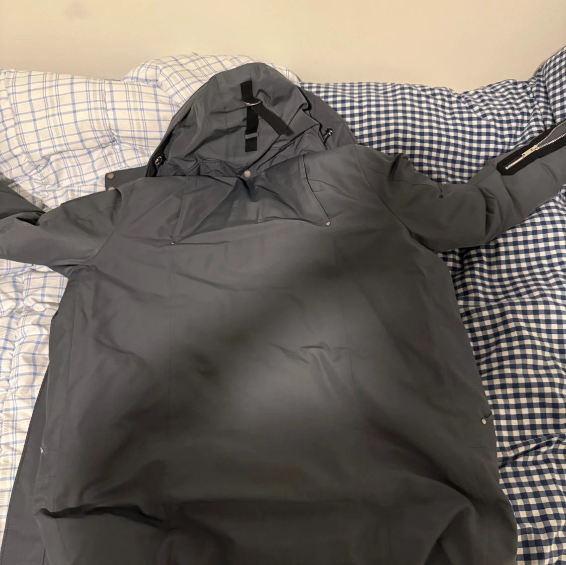 Grå dunjacka Moose Knuckles L - 4