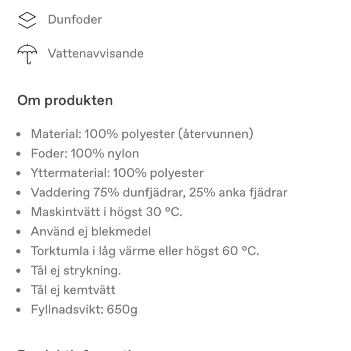 Svart dunjacka Polo Ralph Lauren - 4