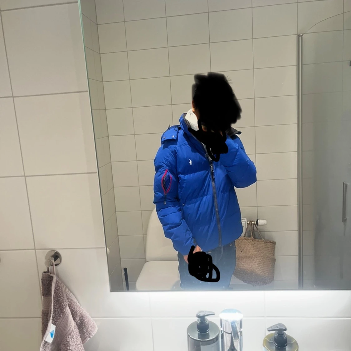 Blå pufferjacka från Polo Ralph Lauren - 4