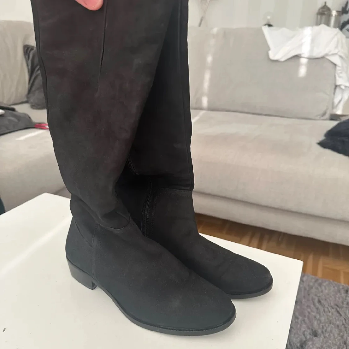 Svarta höga stövlar Dasa D for