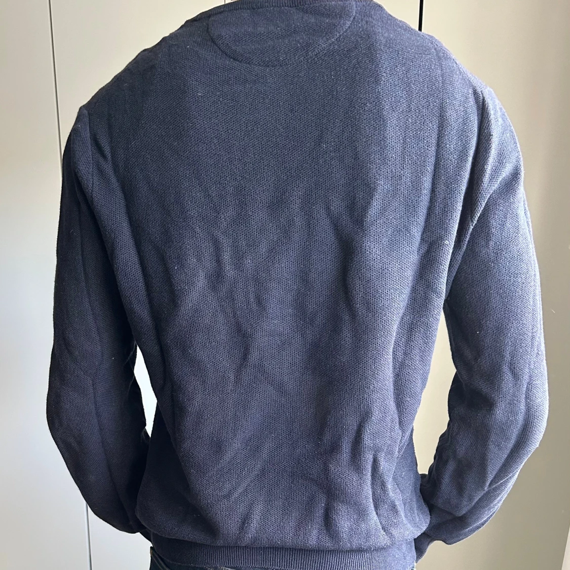 Mörkblå stickad tröja från Polo Ralph Lauren - 1