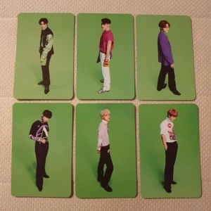 OFFICIELL KPOP NCT127 Sticker AR clipcard photocard 6 set - OFFICIELL KPOP NCT127 Sticker AR clipcard photocard 6 st ingår