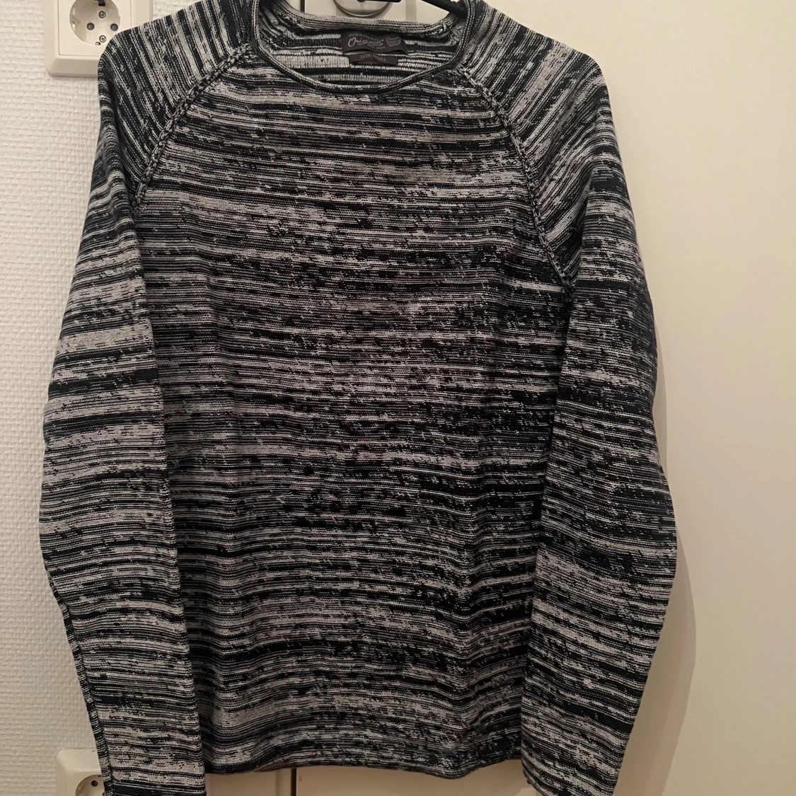  Grå stickad tröja Jack & Jones S