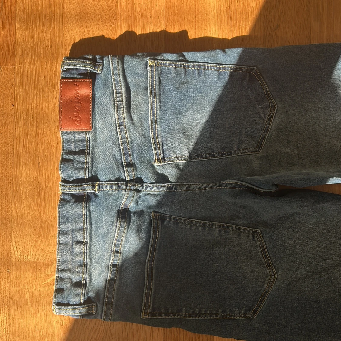 Blå skinny jeans från Denim - 3