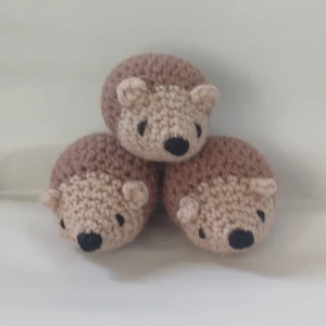 Virkad Igelkott - Virkad igelkott, handgjorda av mig