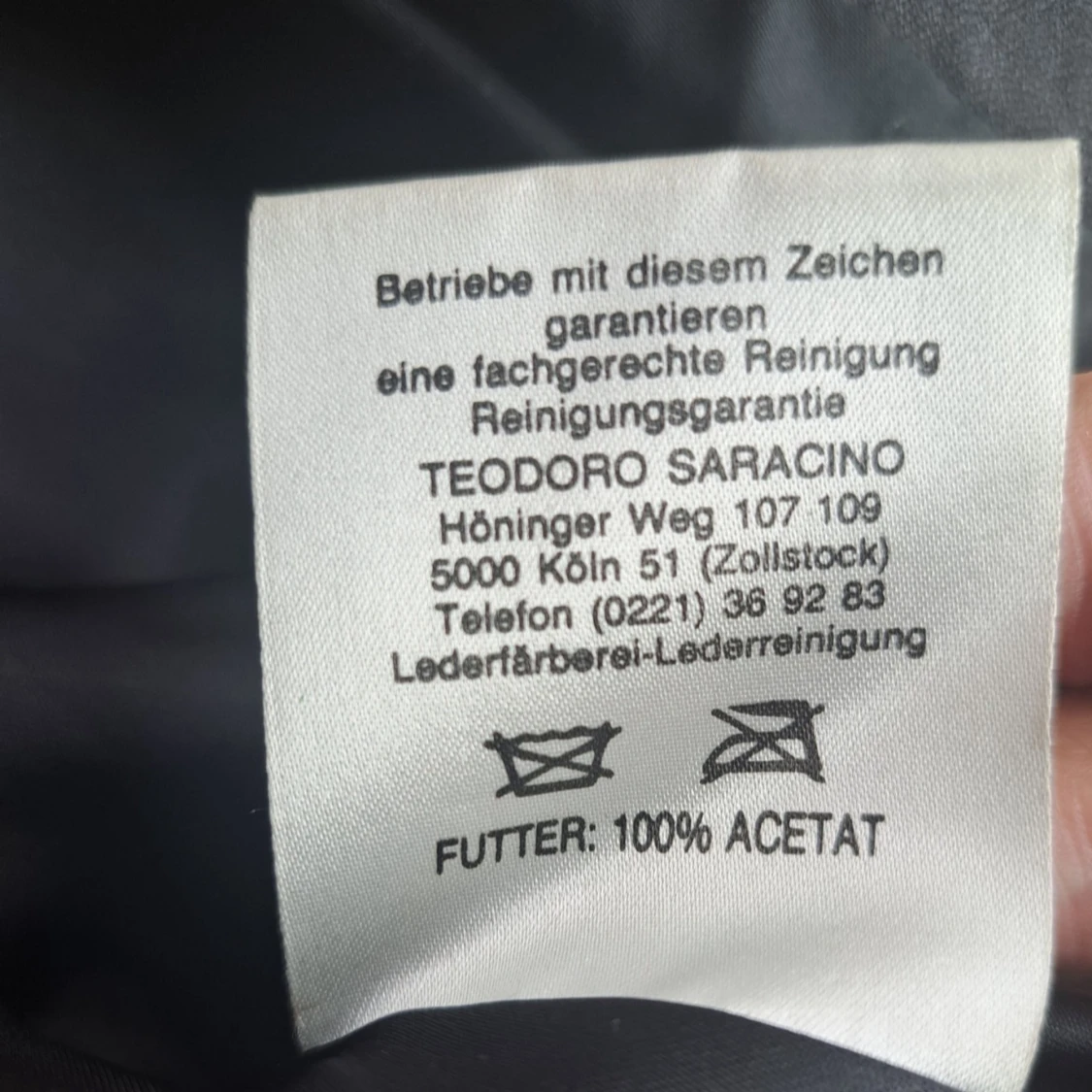 Elegant real leather jacket by Marc Aurel – size XS (36) - 3