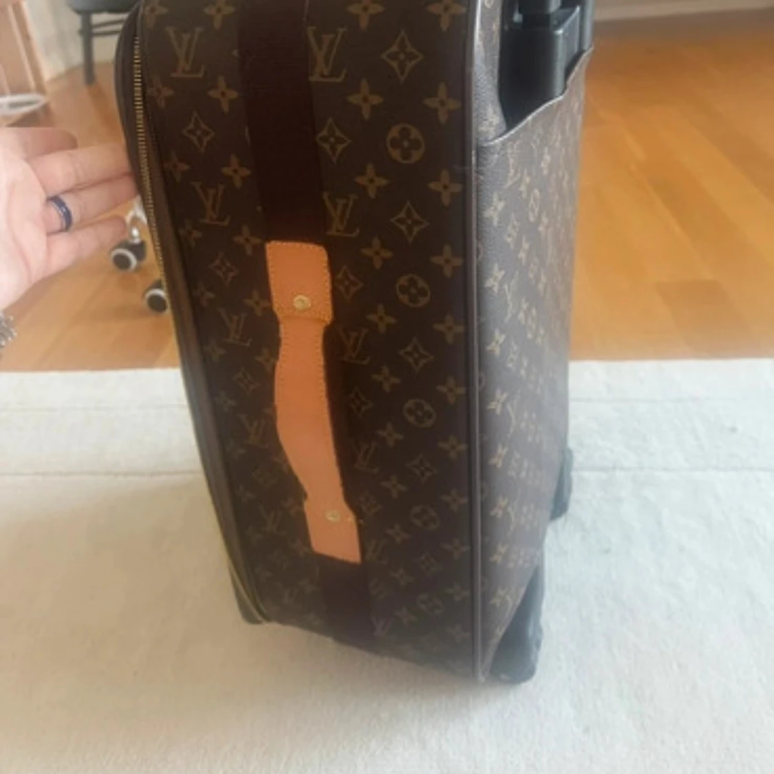 Louis Vuitton resväska monogram brun - 1