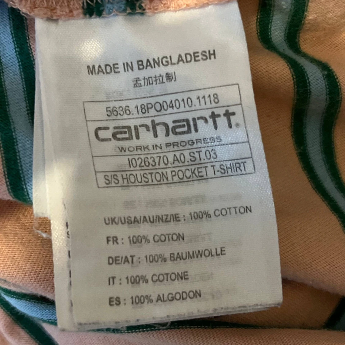 Randig t-shirt från Carhartt Work In Progress - 2