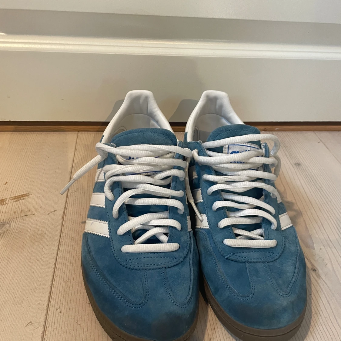 Adidas Spezial blå sneakers mocka - 2