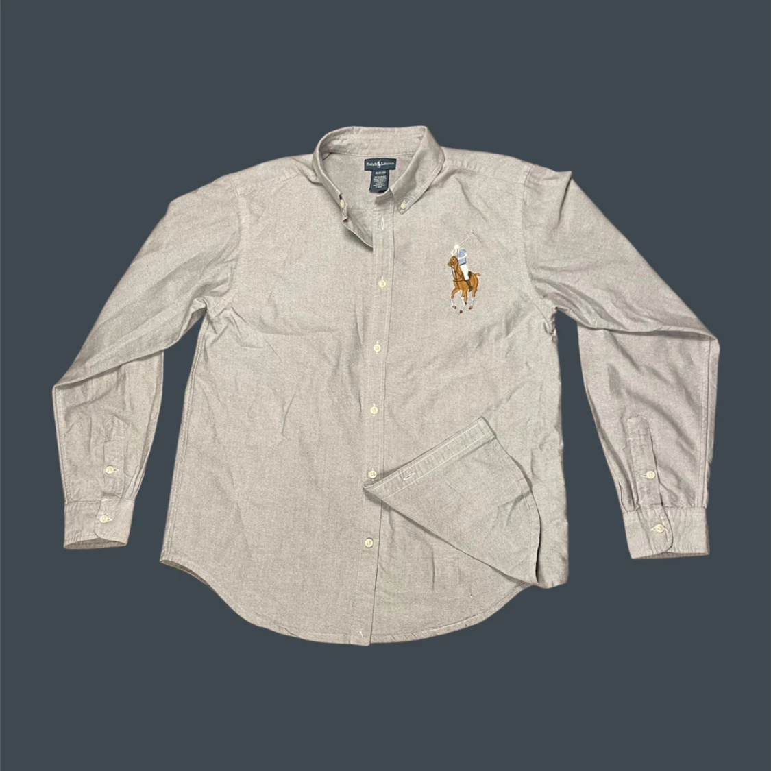 Grå skjorta från Ralph Lauren 