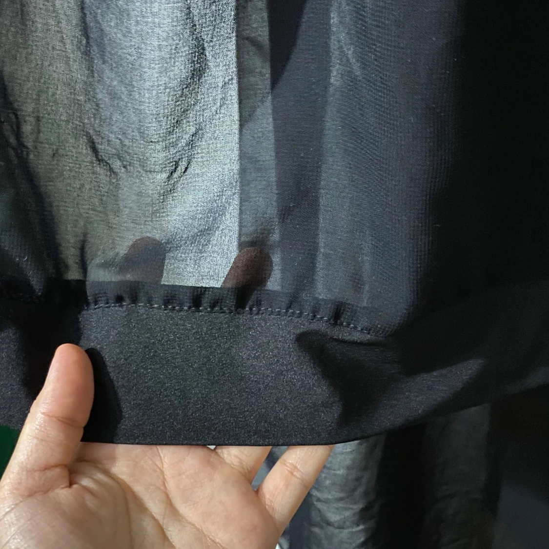 Svart hijab/slöja eller halsduk  - 2