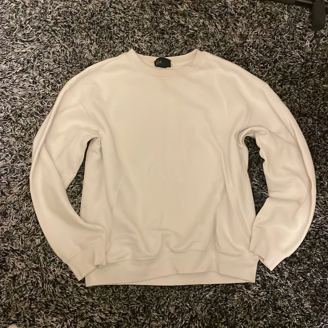 Vit loose fit tröja från H&M