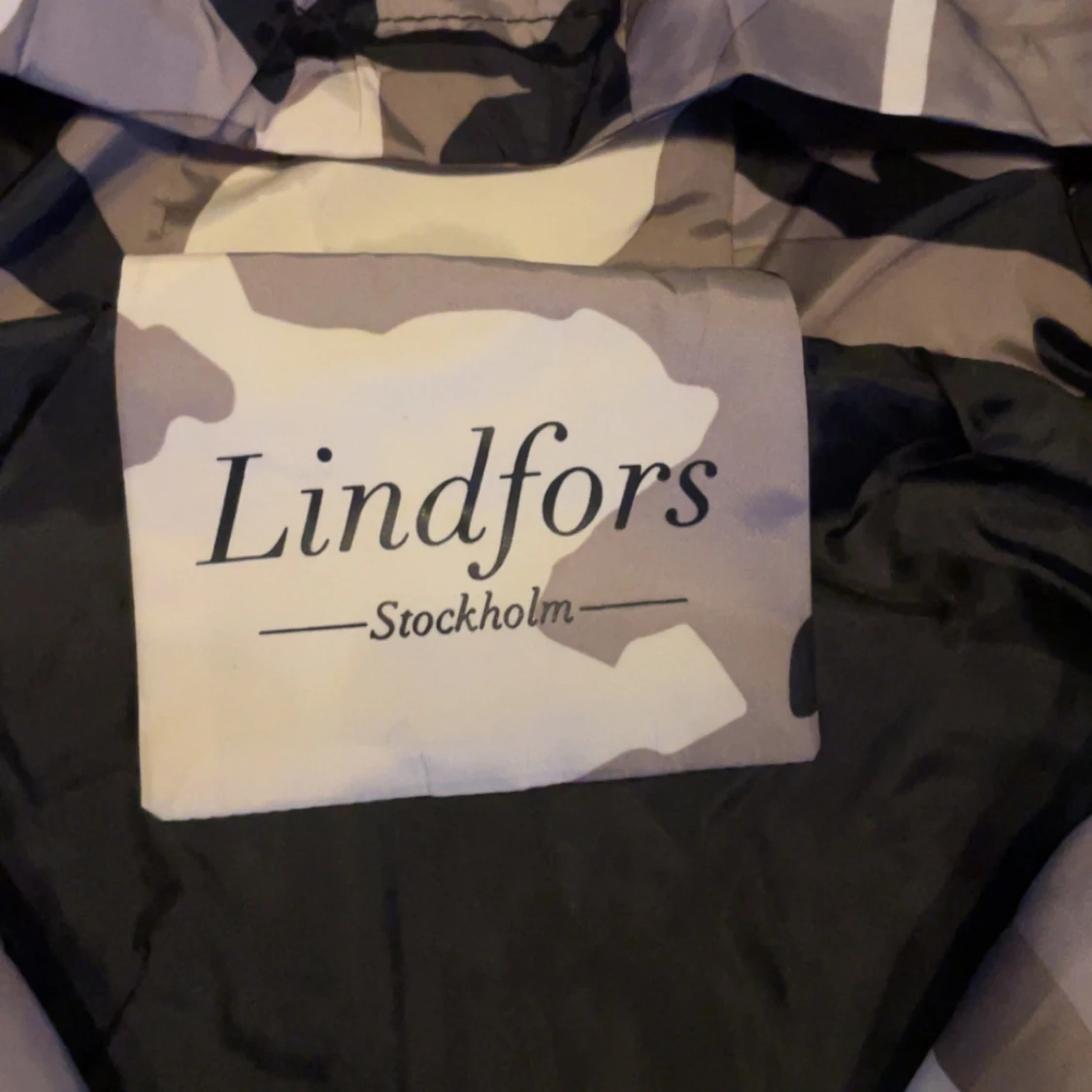 Camouflage vindjacka från Lindfors - 3