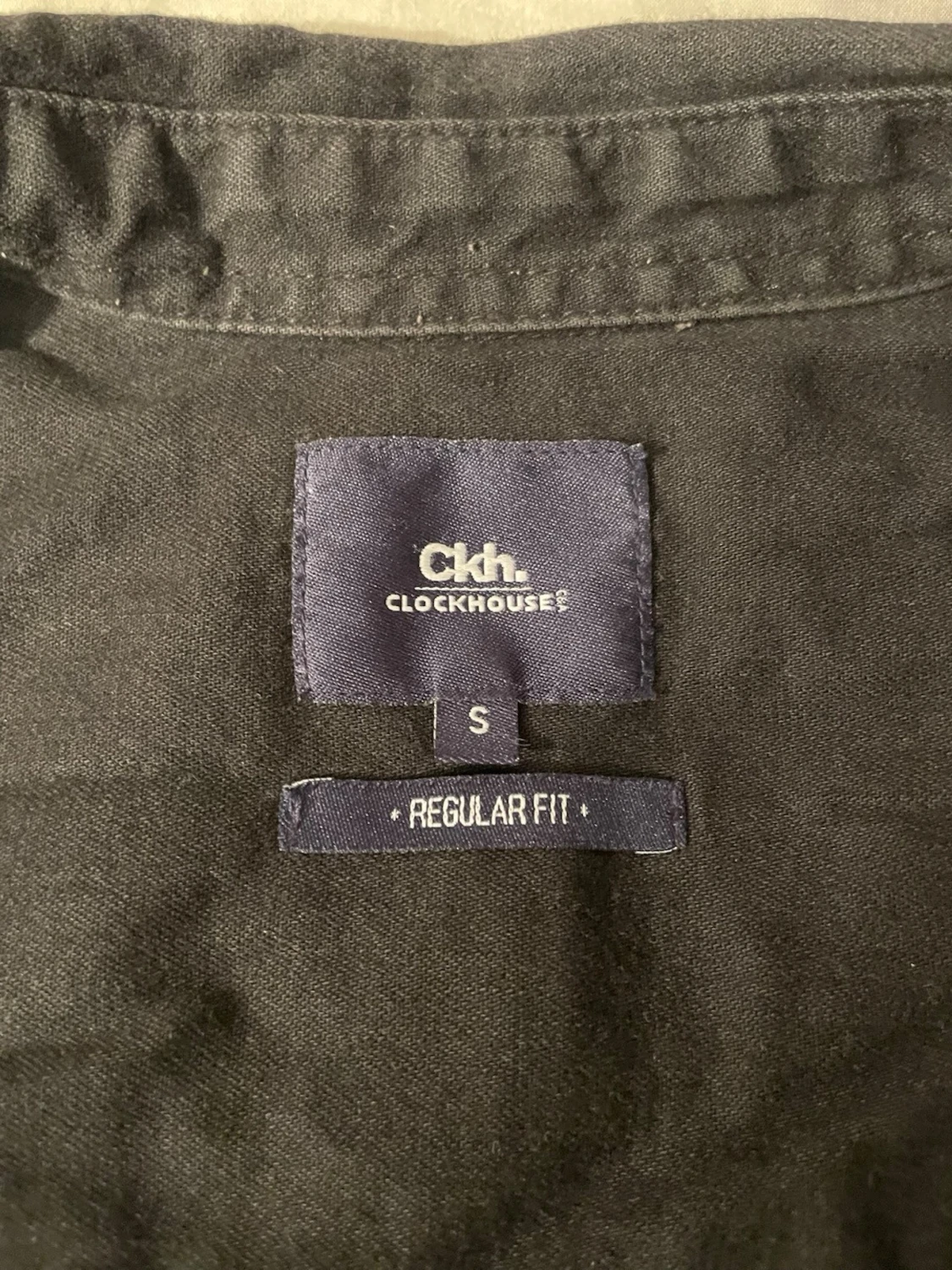 Svart jeansväst från Clockhouse S - 1