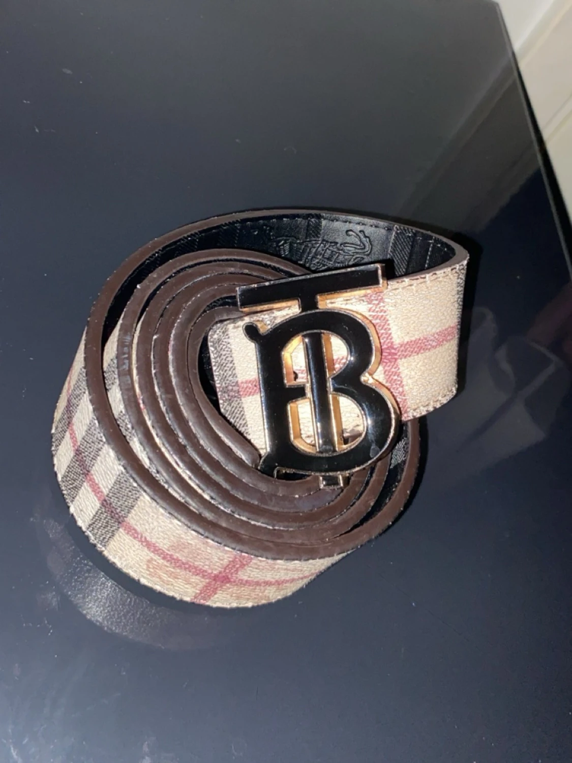 Svart rutig väst från Burberry - 1