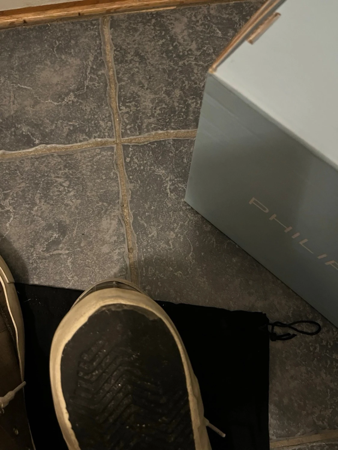 Philippe Model sneakers i skinn - 4