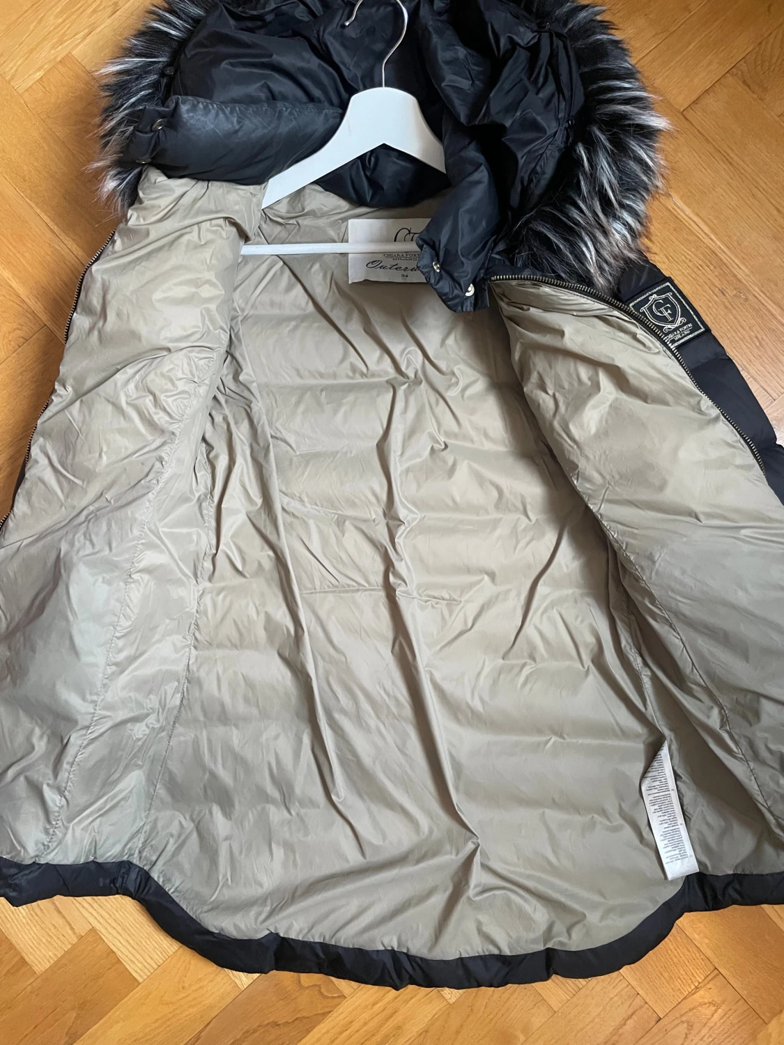 Svart quiltad dunjacka Chiara Forthi - 2