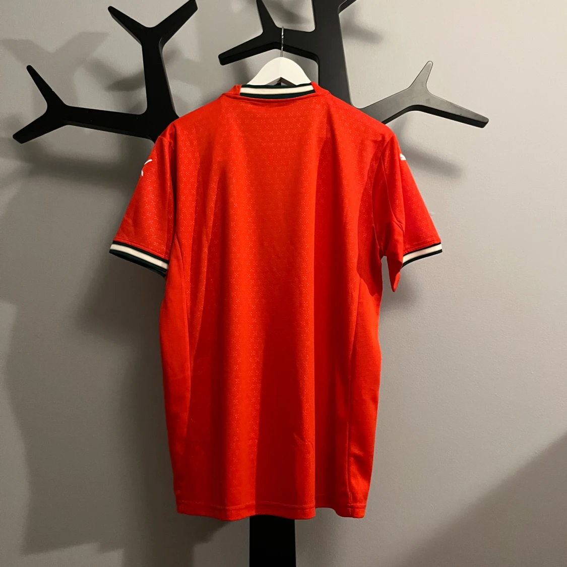 Portugal fotbollströja Puma röd M - 1