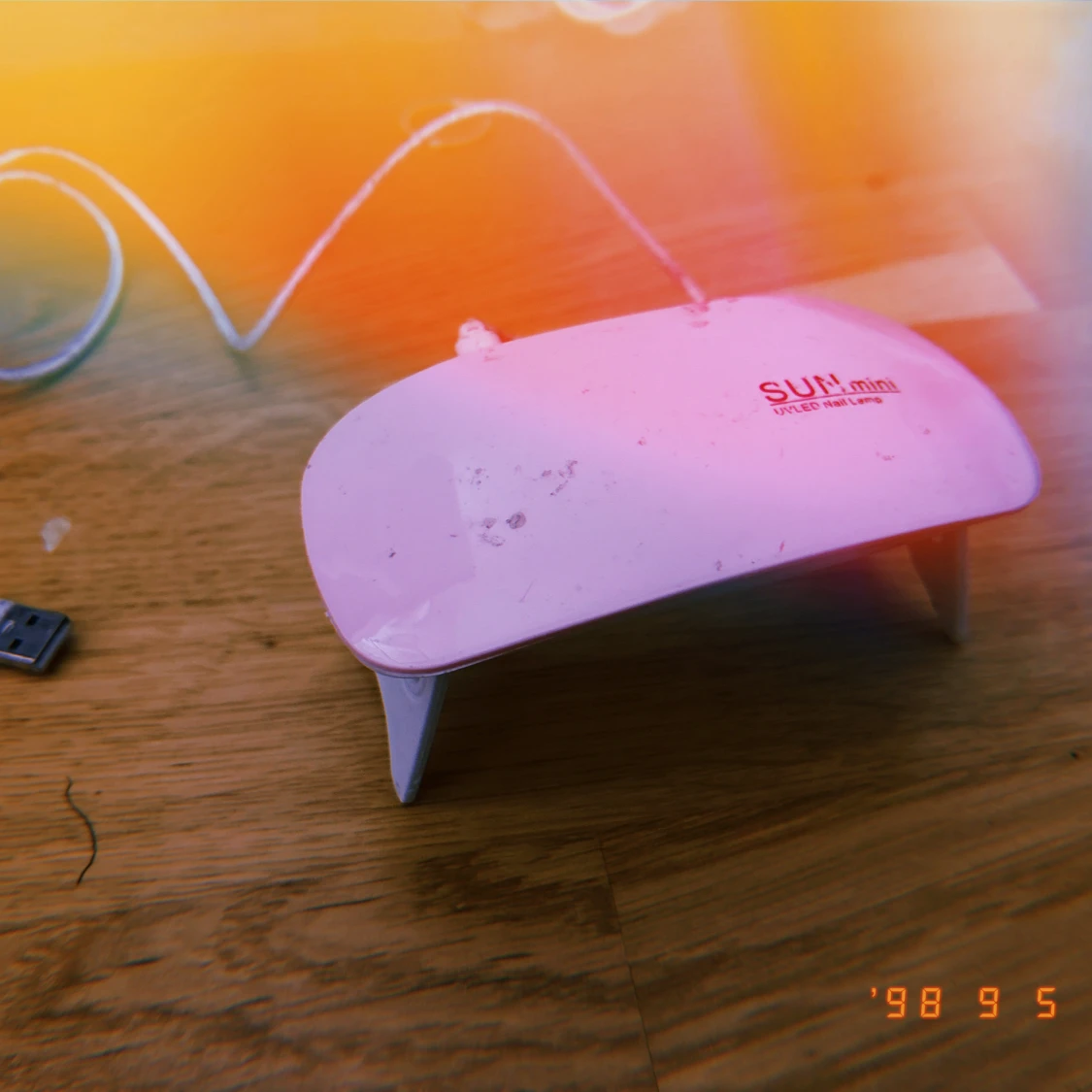 SUNmini UV/LED nagellampa rosa