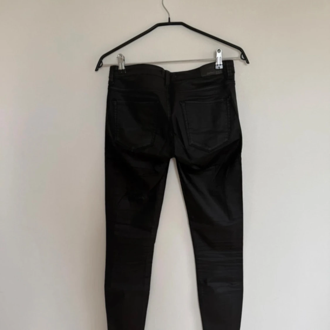 Svarta skinny jeans med dragkedjor - 3