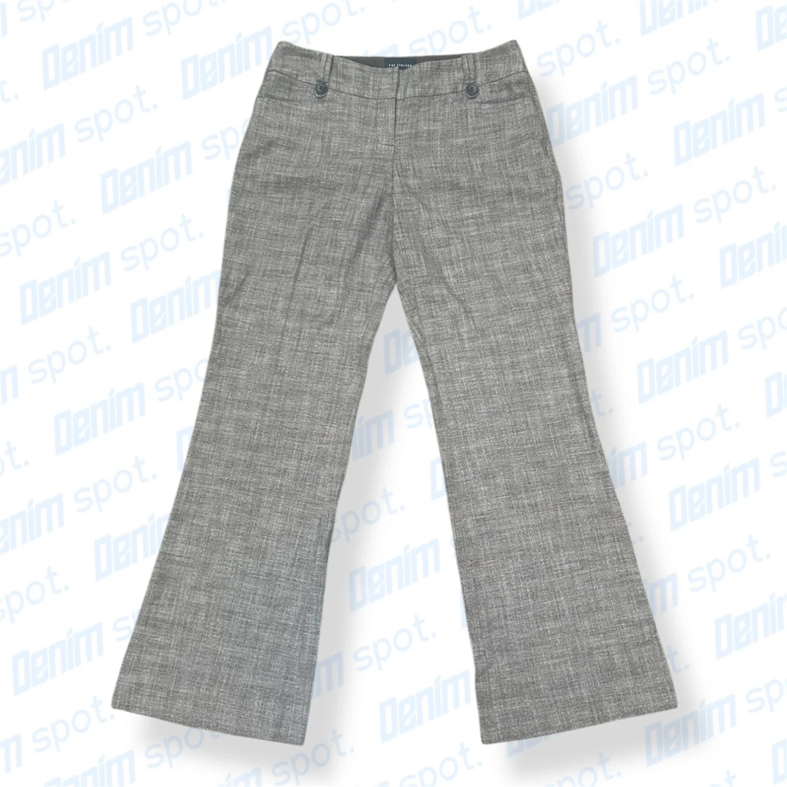 Lågmidjade gråa kostymbyxor💙