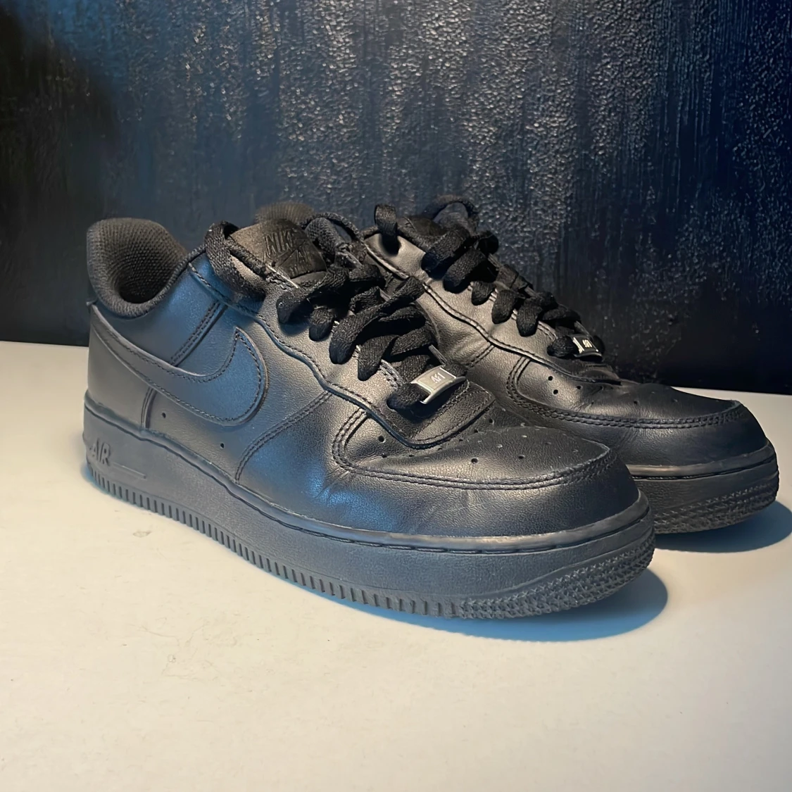 Nike Air Force 1 Low Svarta Sneakers