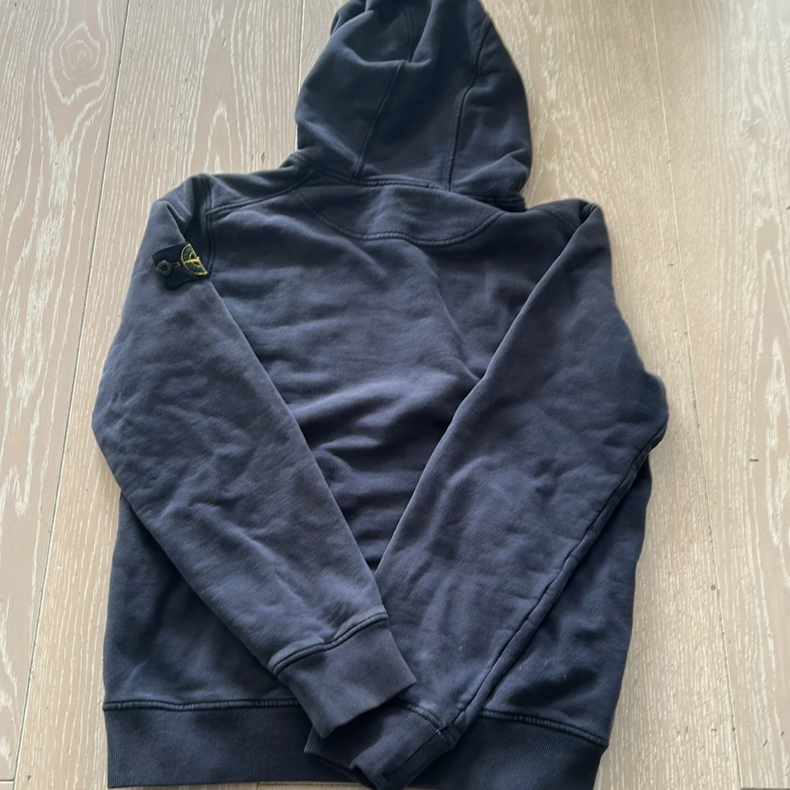 Blå hoodie från Stone Island Junior - 3