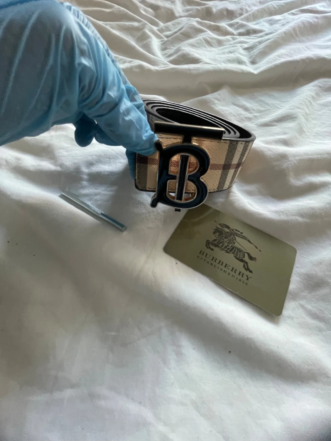 Burrrberry bälte helt ny hållgörare och det