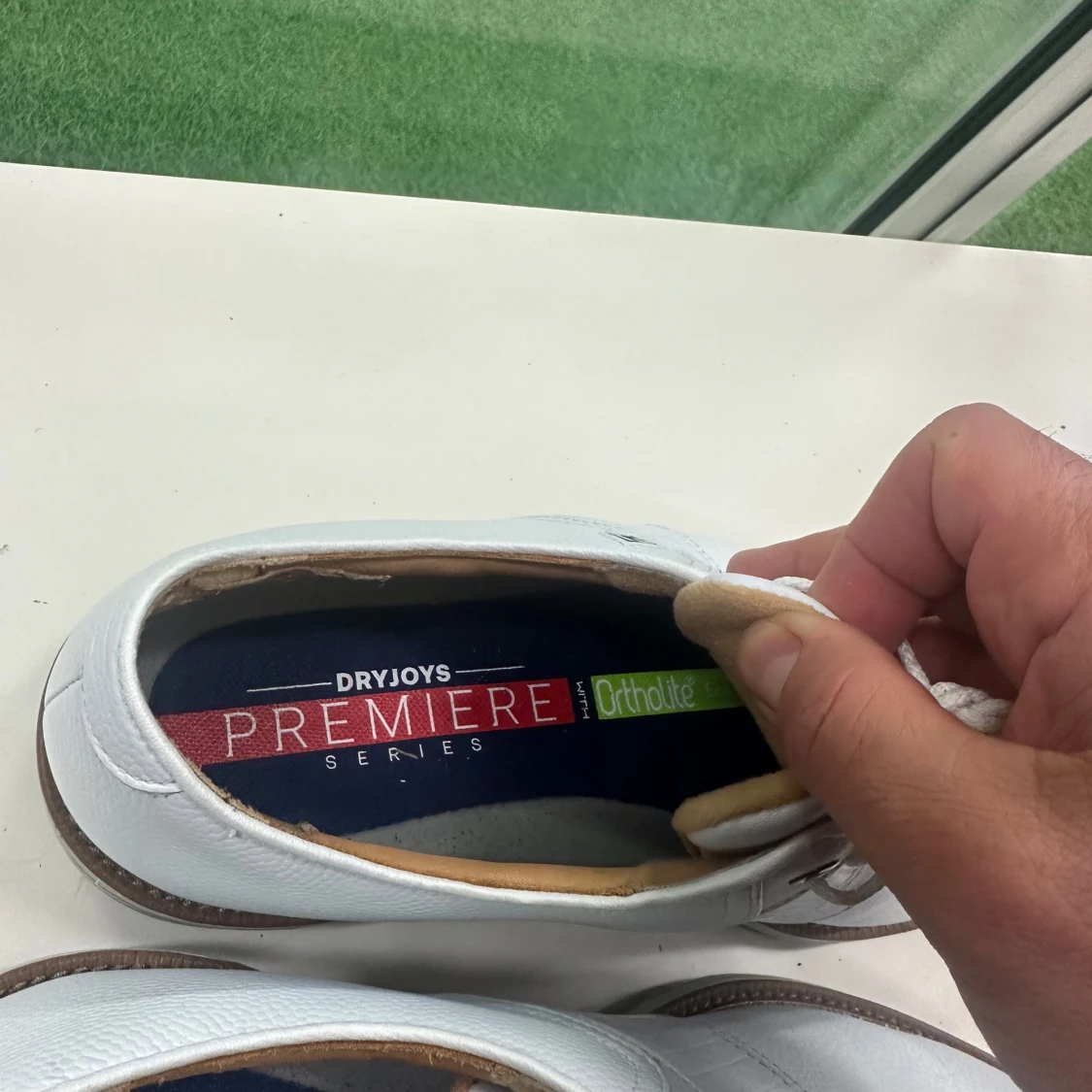 Vita golfskor DryJoys Premier Series - 2