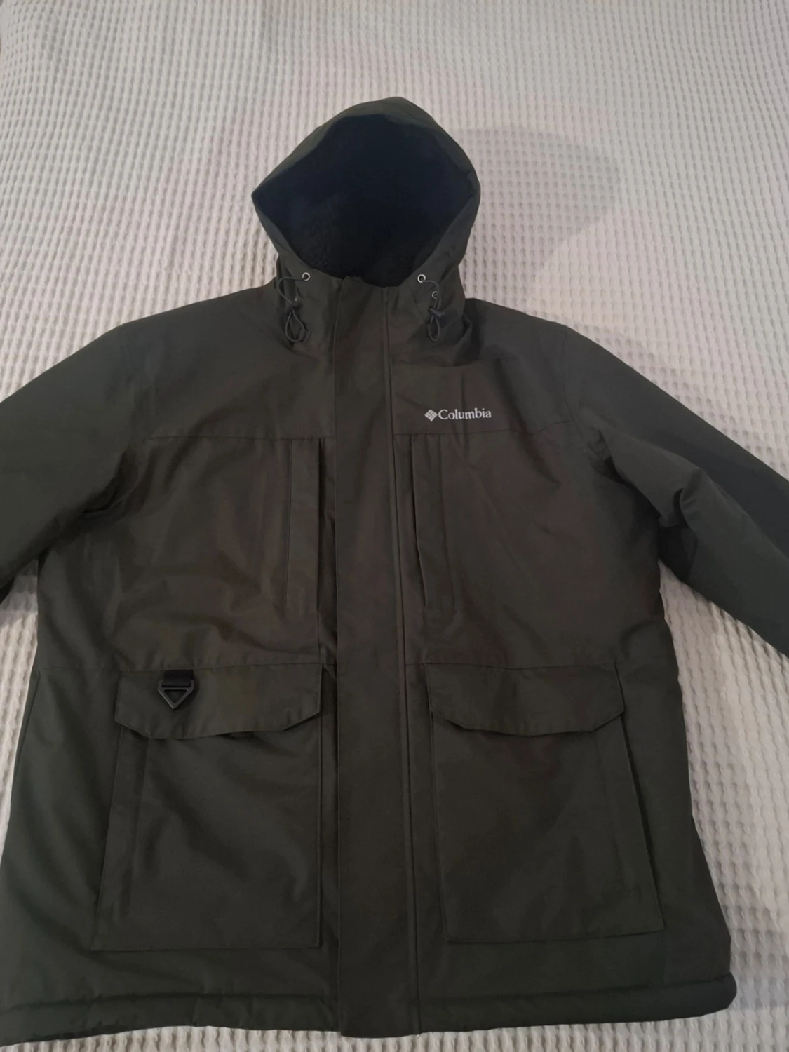 Mörkgrön parkajacka från Columbia - 1